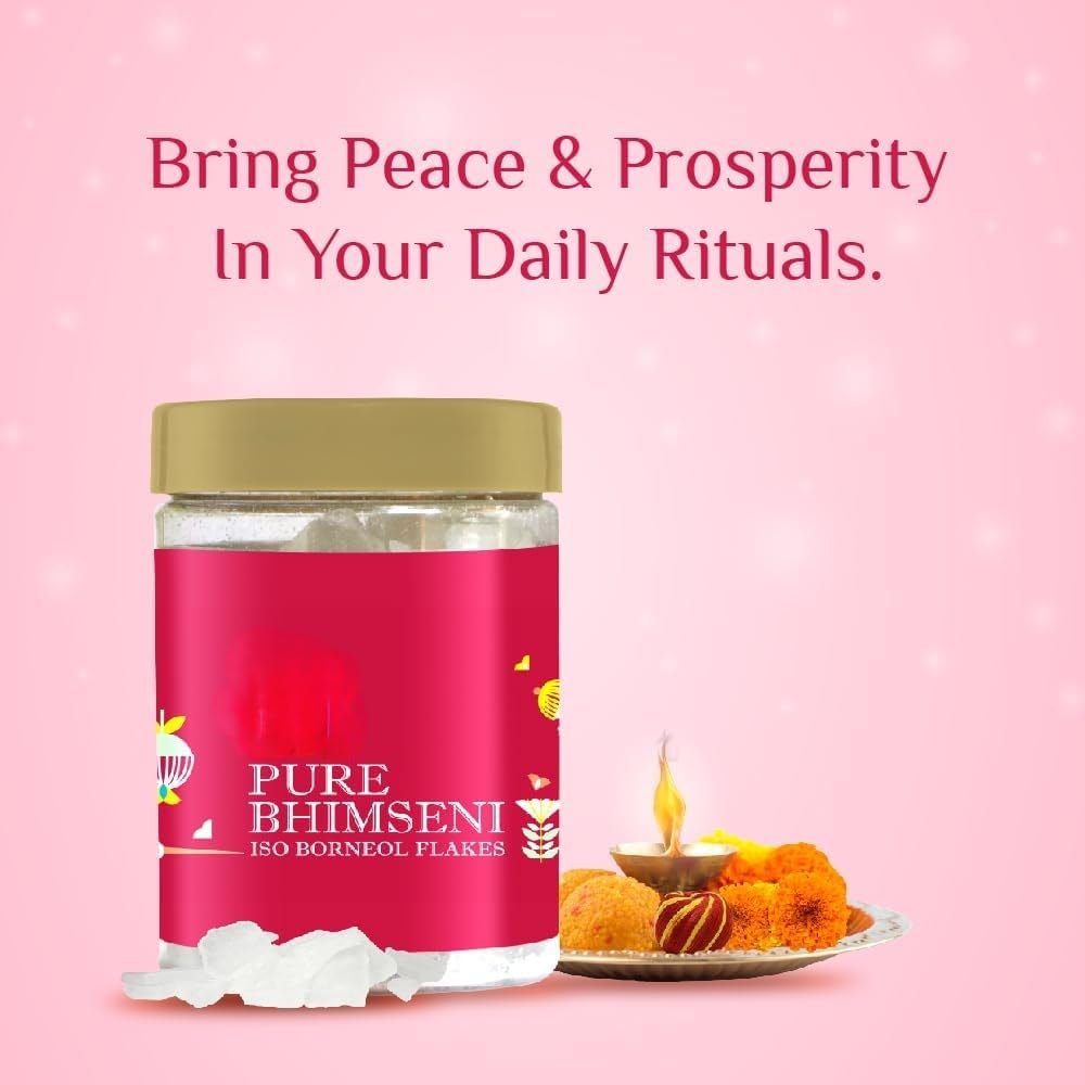 Pure Bhimseni Camphor Kapoor Jar 250g