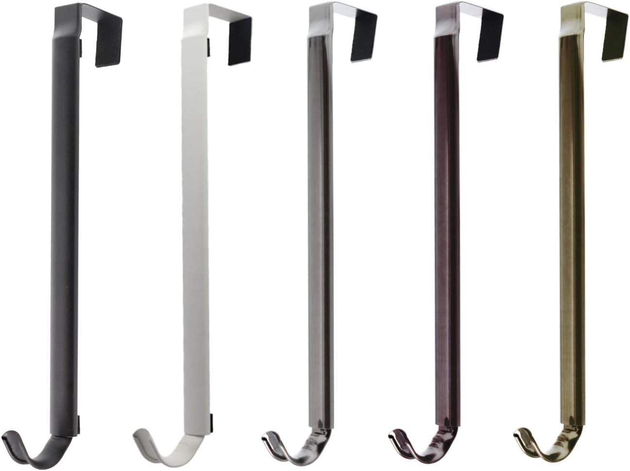 Haute Decor Adjustable Wreath Hanger - Matte White 30 lbs Capacity