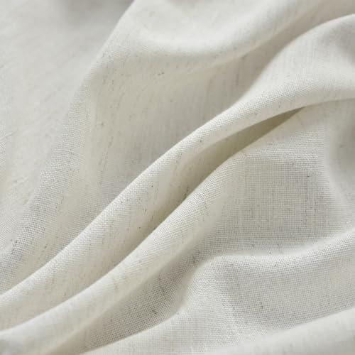 French Door Curtain Panel Sheer Privacy Linen
