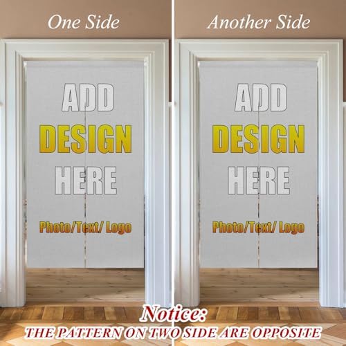 Customized Japanese Door Curtain Noren with Picture 335x472