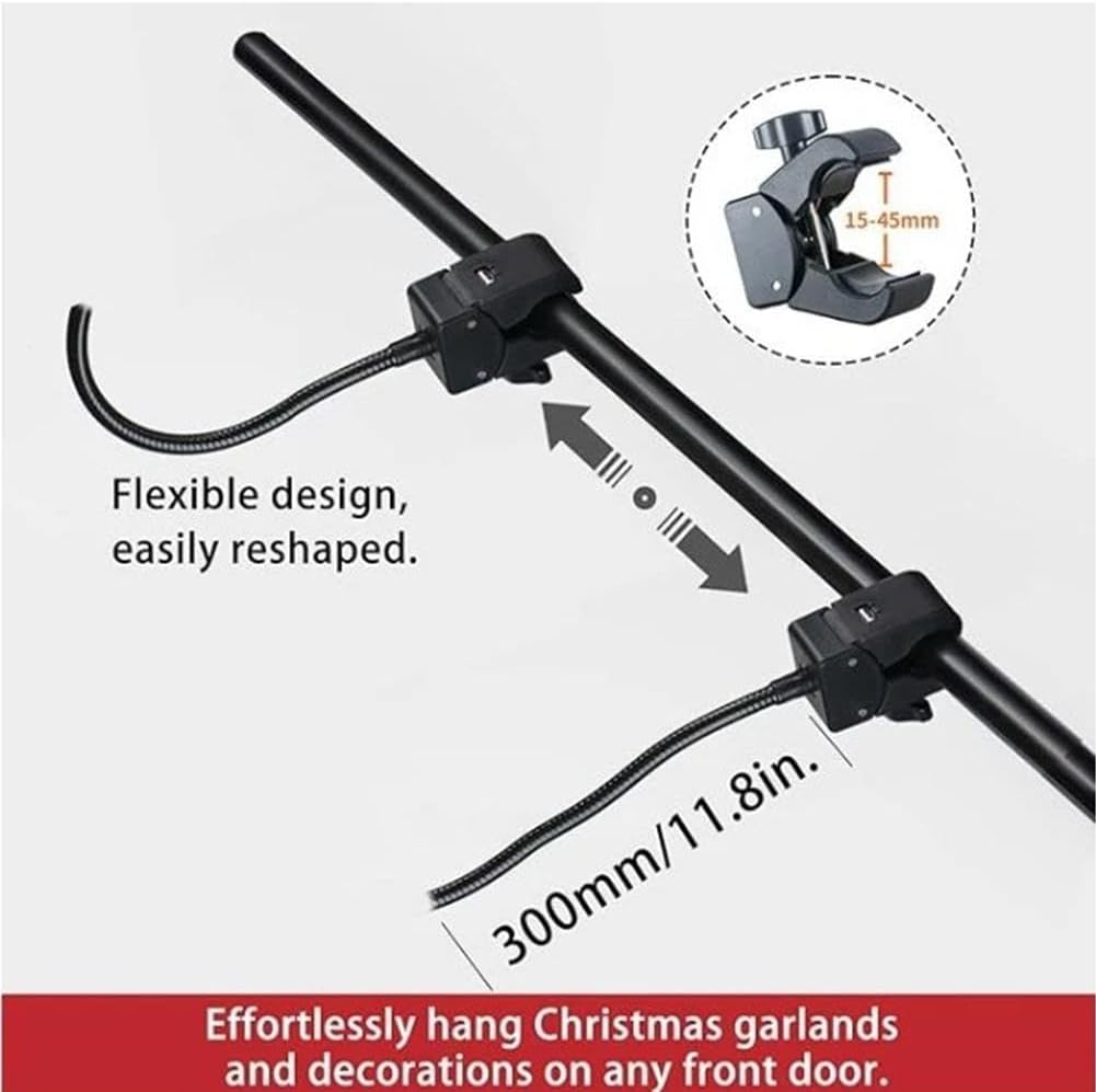 Adjustable Garland Hanger for Doors 32-80 Inches