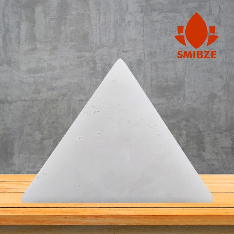 Natural White Agate Pyramid 2 Inches 1 Pcs