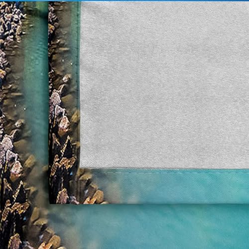 Homxi Blackout Window Curtains 2 Panels 84x90 Inches