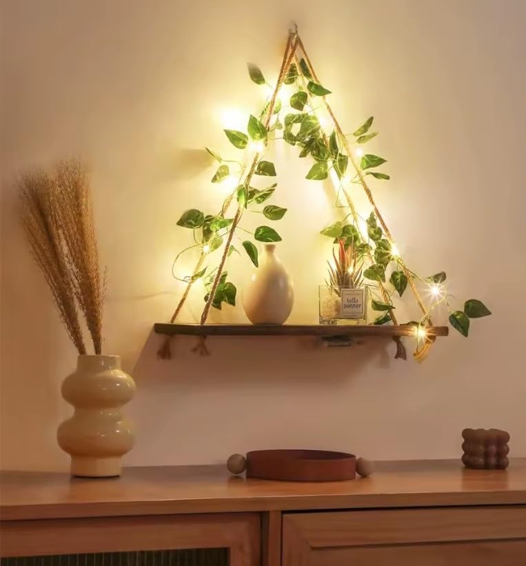 No Drill Floating Shelves for Wall Set of 2