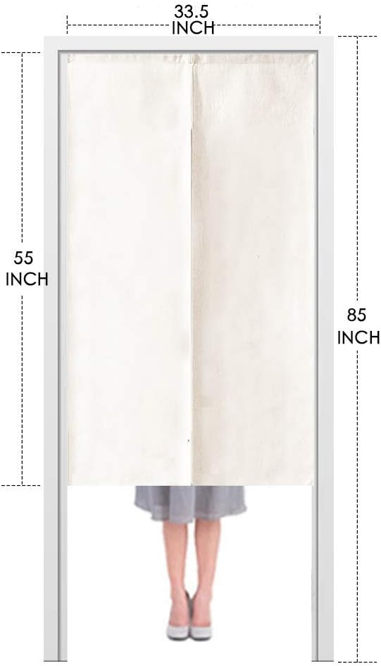 Japanese Floral Door Curtain 335x55 Inch