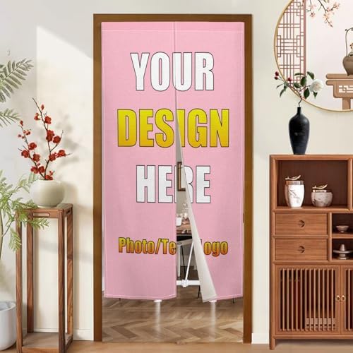 Leowefowa Custom Noren Doorway Curtain Panels