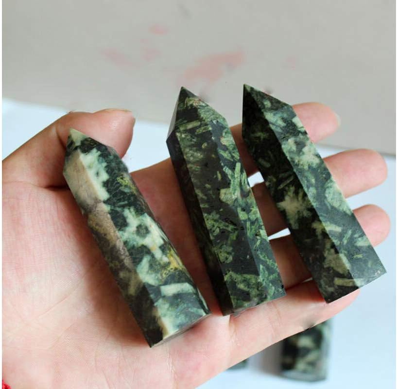 Chrysanthemum Healing Crystal Faceted Wand Pack of 2