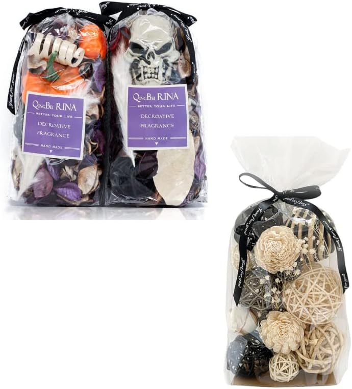 Qingbei Rina Halloween Potpourri Decor Set