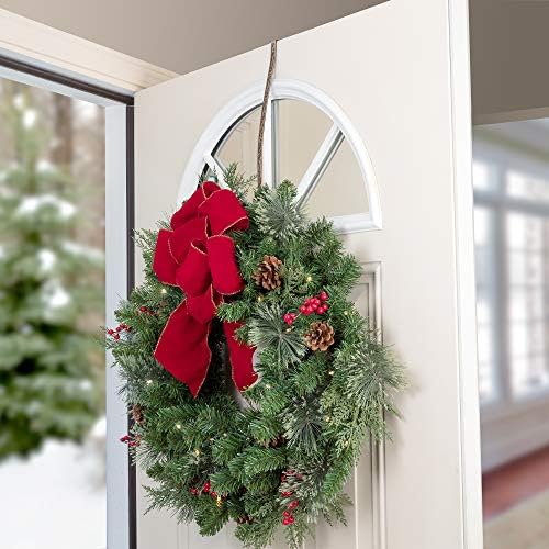 Haute Decor HighProfile Curved Door Wreath Hanger