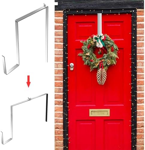 Headstone Wreath Hanger for Cemetery Front Door Display