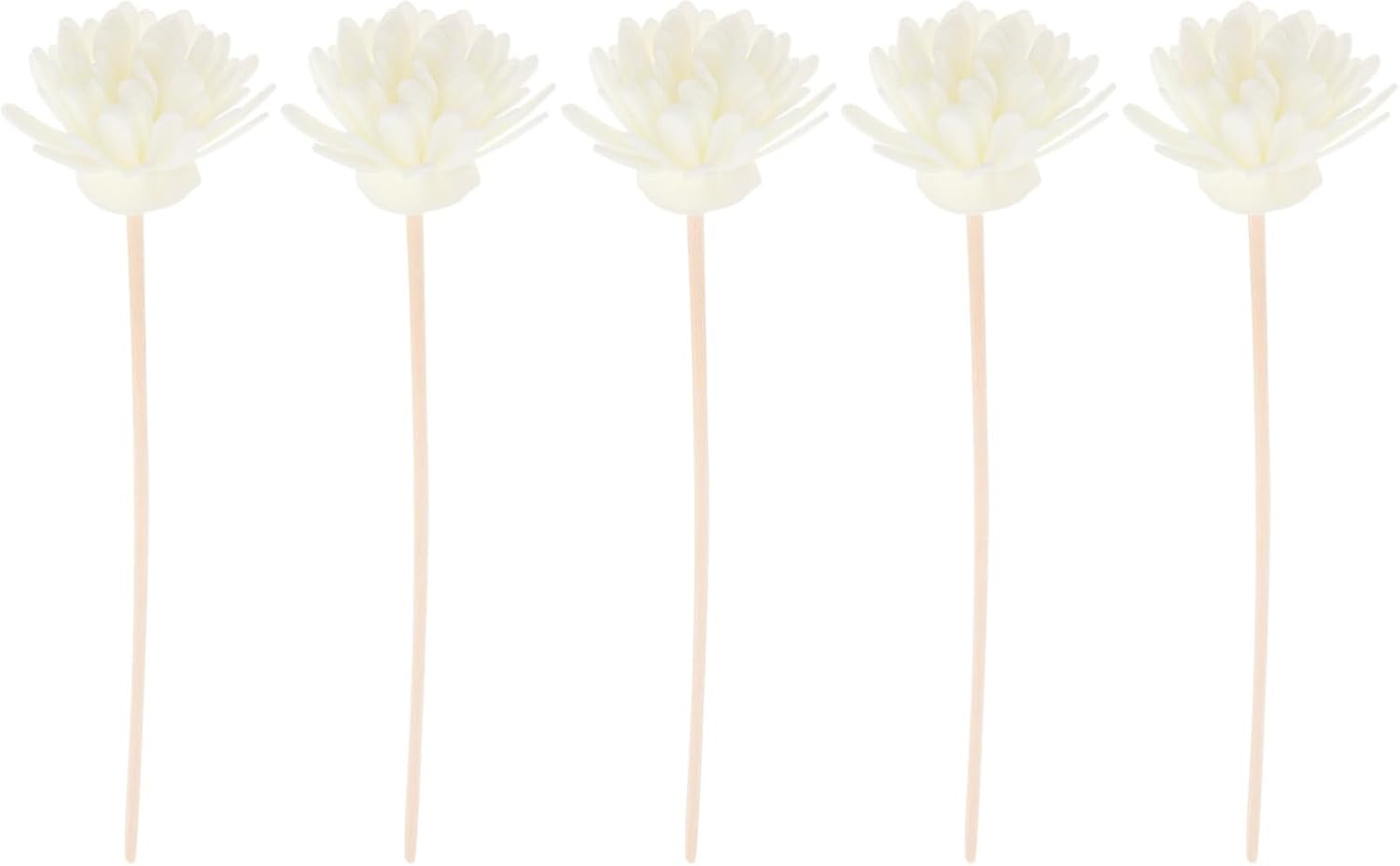 5pcs Chrysanthemum Scented Rattan Diffuser Sticks for Home Fragrance