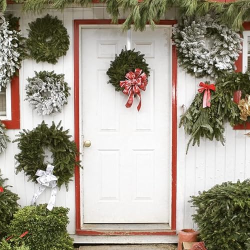 4 PCS Wreath Holder for Cemetery Front Door