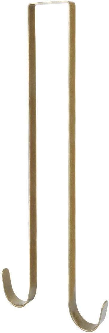 Norgail 15 Inch Double Sided Wreath Hanger for Door