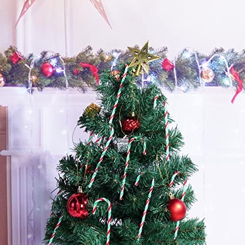 30 Pcs Christmas Candy Cane Ornament Set