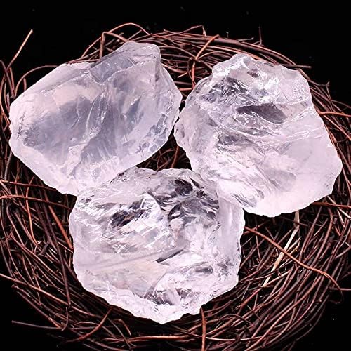 Natural White Crystal Stones for Decor and Collection