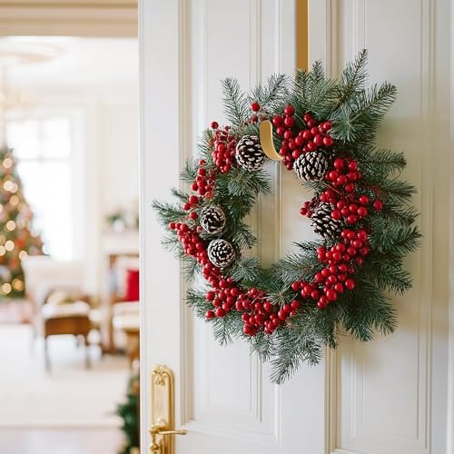 Sturdy Metal Wreath Hangers for Front Door