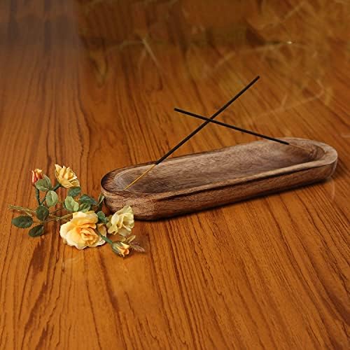 Bless International Handmade Wooden Incense Stick Holder