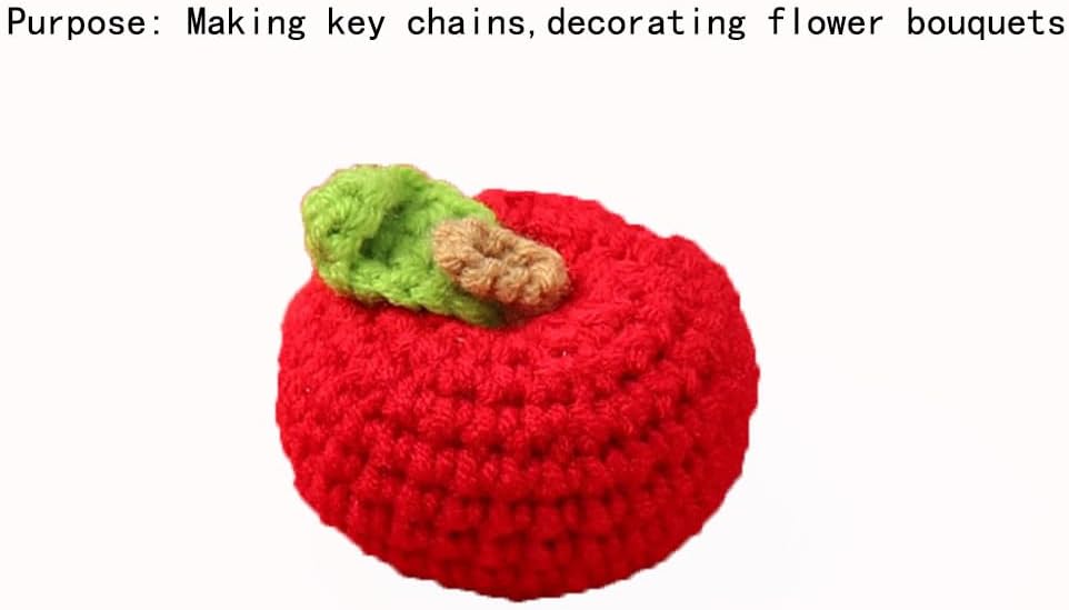 Leadigol Crochet Strawberry Sunflower DIY Craft Kit