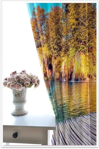 Homxi 2 Panel Blackout Curtains for Bedroom and Living Room