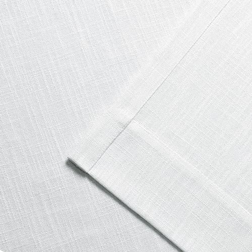 Central Park White Curtain Panel 100x95 Extra Wide
