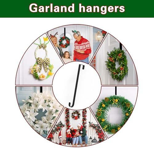 15 Inch Steel Wreath Hanger for Front Door 1