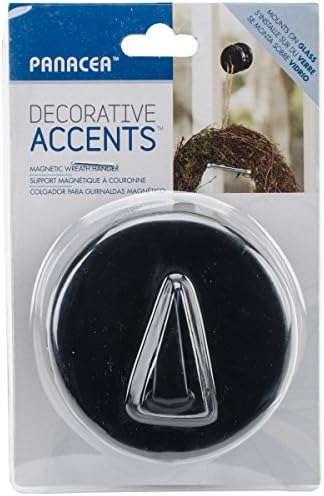 Panacea Magnetic Wreath Hanger Black 275 Inch
