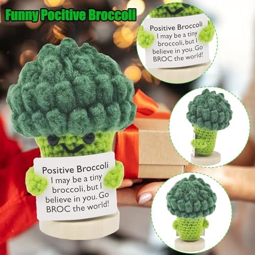 Handmade Mini Funny Emotional Support Pickle Ornament 1