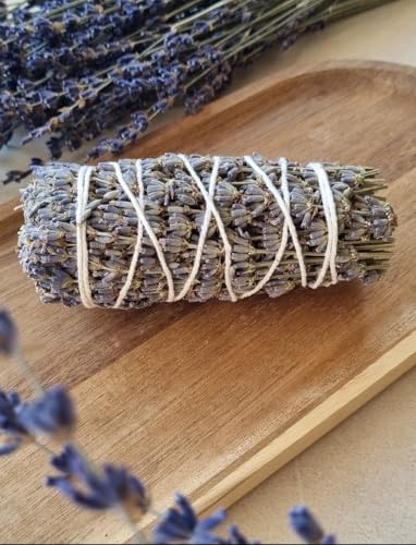 Organic Lavender Smudge Sticks 10cm