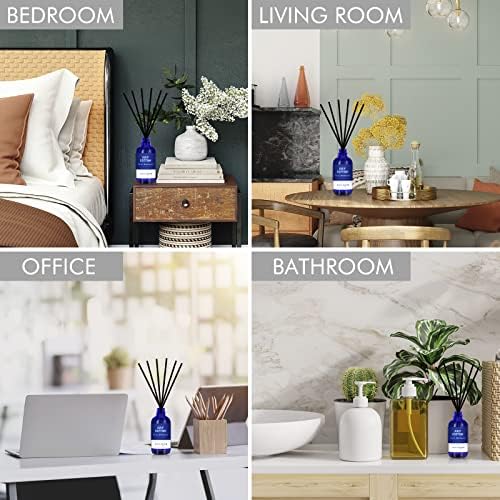 Xcleen July Cotton Reed Diffuser Set 37 Oz Aromatherapy