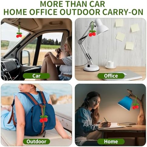 Cute Cherry Car Mirror Hanging Ornament