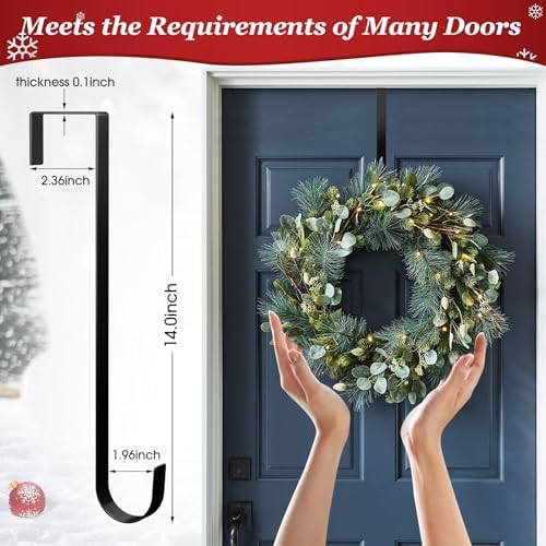 EverMerry 2 Pack 14 Inch Wreath Hangers