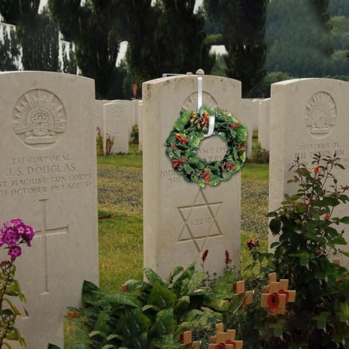 4 PCS Wreath Holder for Cemetery Front Door