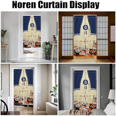 Japanese Noren Door Curtain 34x60 Inches 1