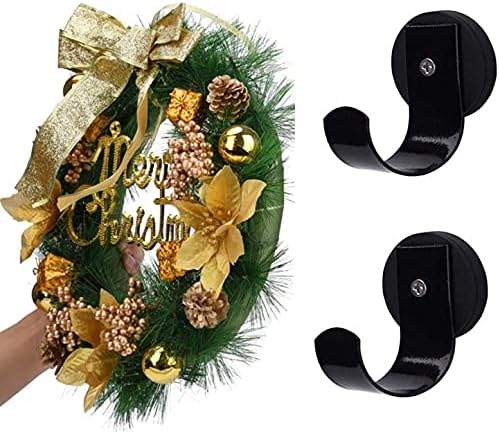 Magnetic Wreath Hanger for Front Doors 2 Pack