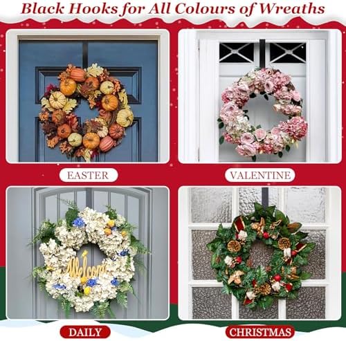 EverMerry 2 Pack 14 Inch Wreath Hangers