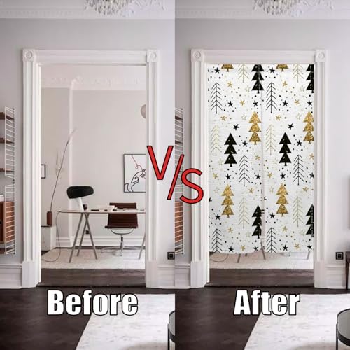 Japanese Noren Door Curtain 34x60 Inches Cotton Linen