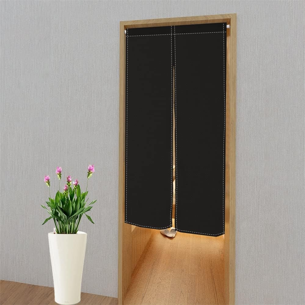 Leowefowa Noren Curtain Privacy Panel Divider for Doors and Windows