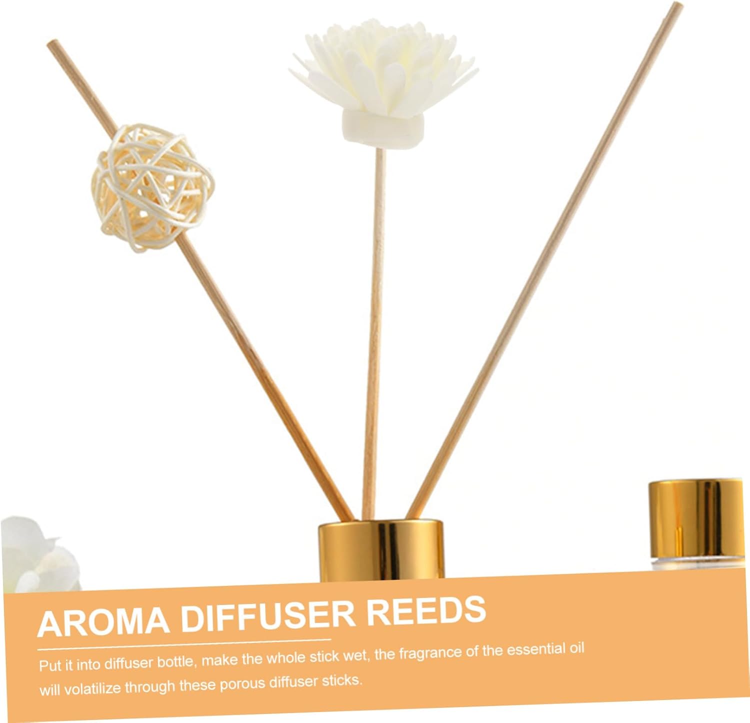 Unomor 5set Natural Chrysanthemum Aroma Diffuser Sticks