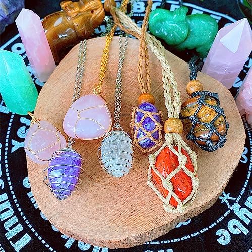 Qinjiejie 09lbs White Howlite Tumbled Stones Set