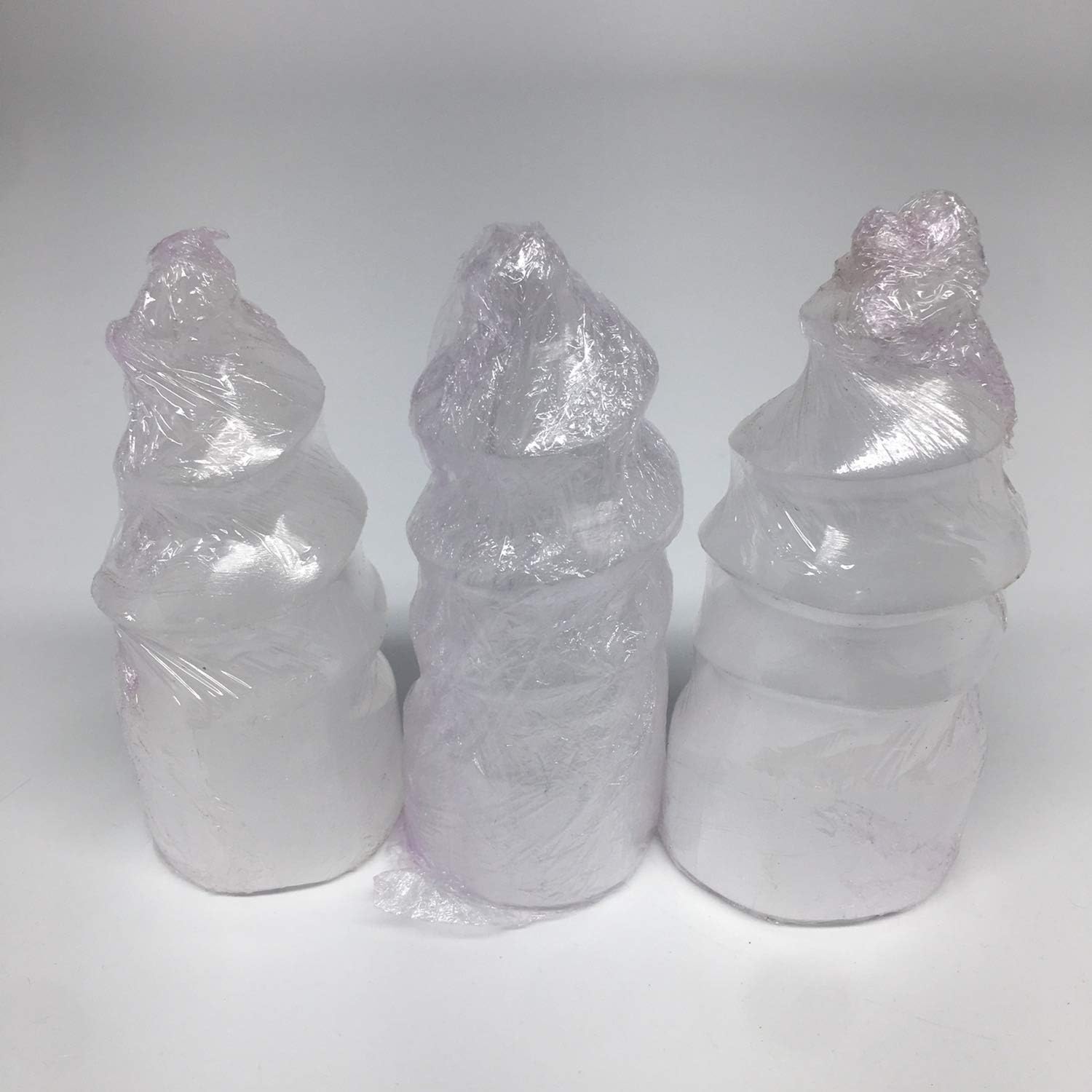 1pc 39-43 Inch Selenite Tower Crystal Twisted Point Powerful White