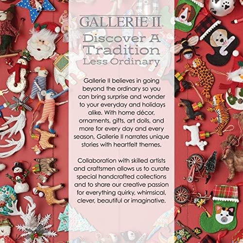 CF Home Red Chili Peppers Christmas Ornament Set 1