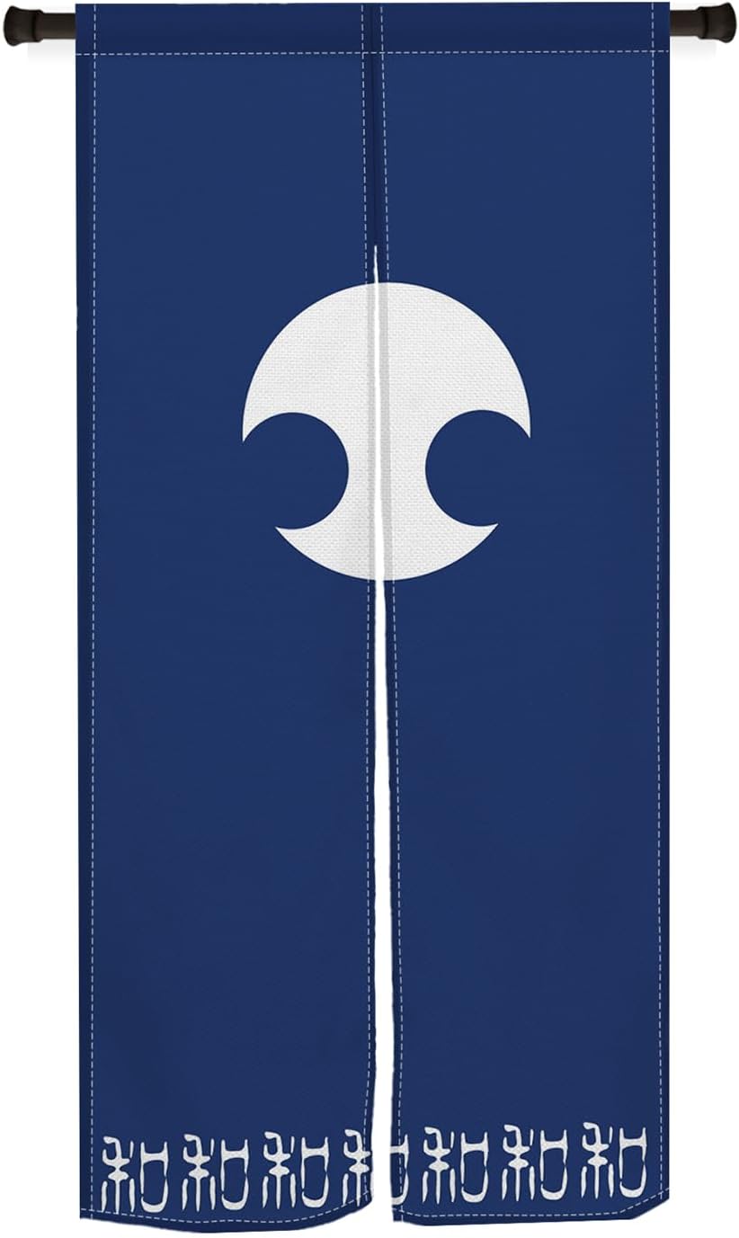 Traditional Japanese Noren Door Curtain 34x60 Inch 1