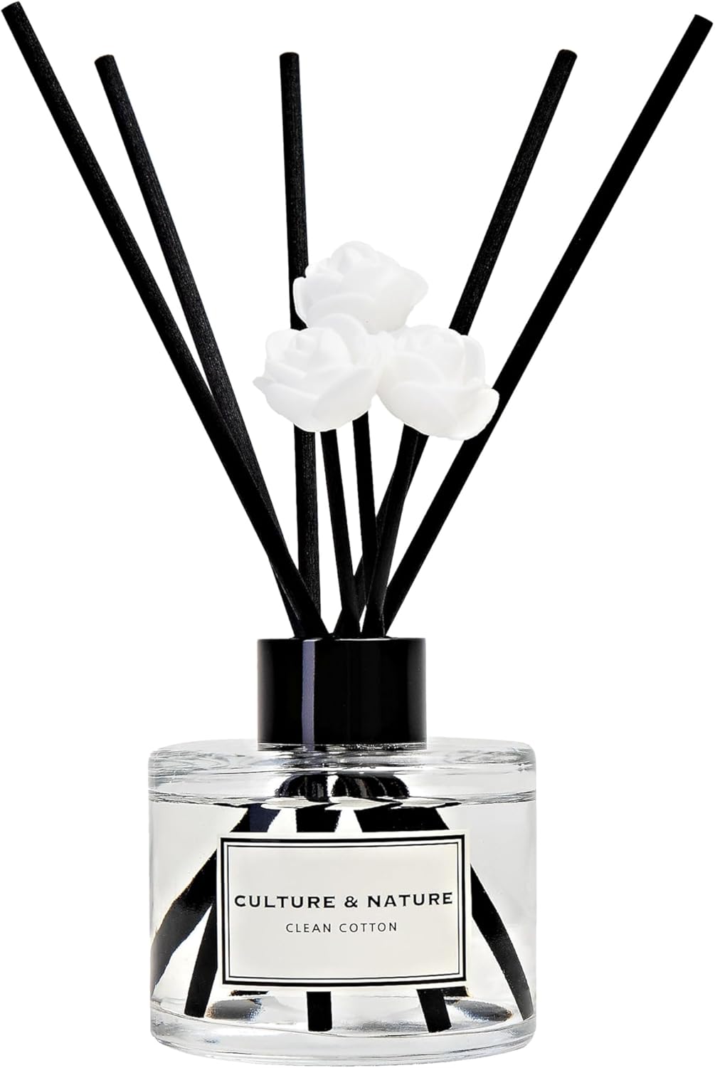 Culture Nature Reed Diffuser Set 4oz Clean Cotton Scented