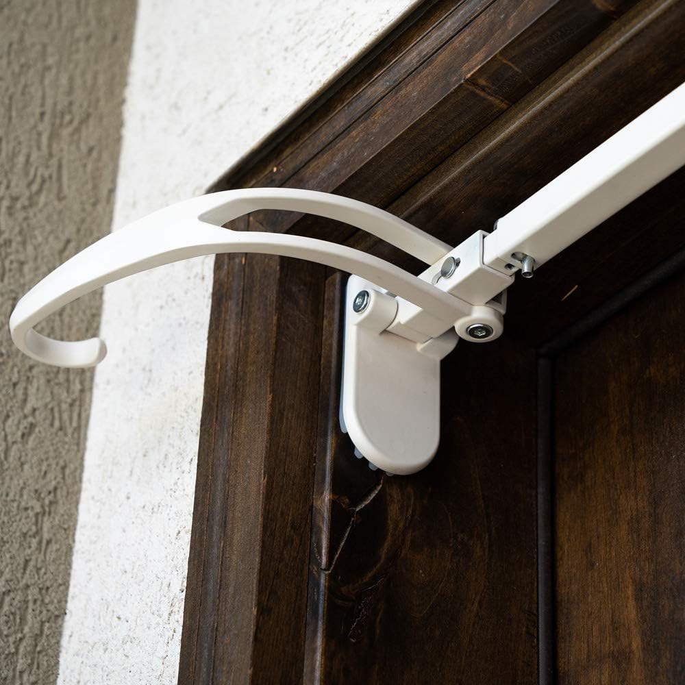 Front Door Garland Hanger - Adjustable for Different Door Widths