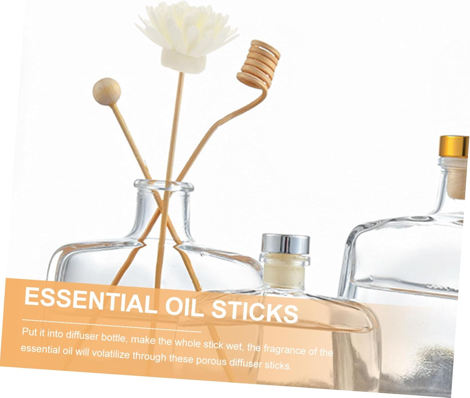 Luxshiny 5set Chrysanthemum Scented Diffuser Sticks