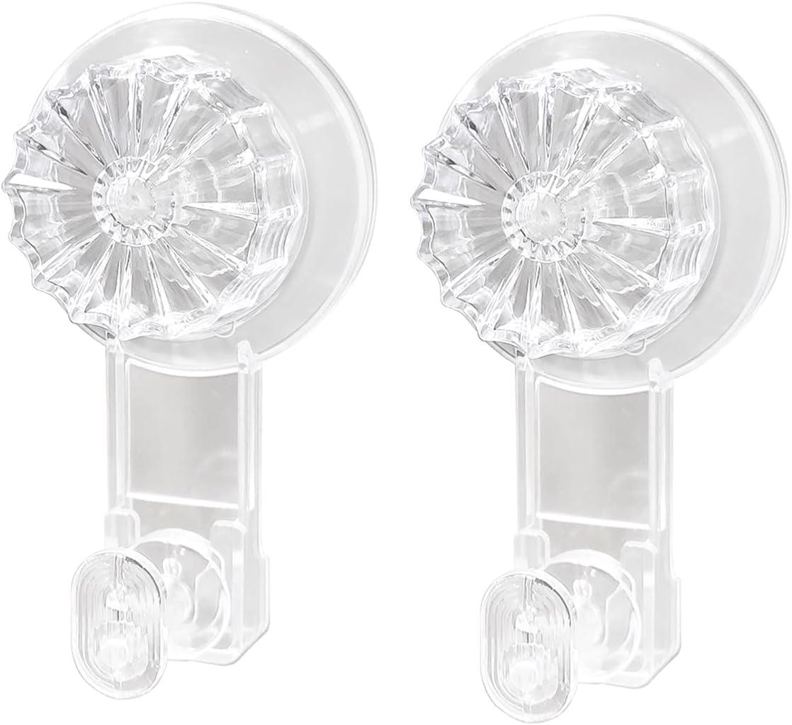 2 Pack Suction Cup Wreath Hooks 22 LB Heavy Duty Waterproof