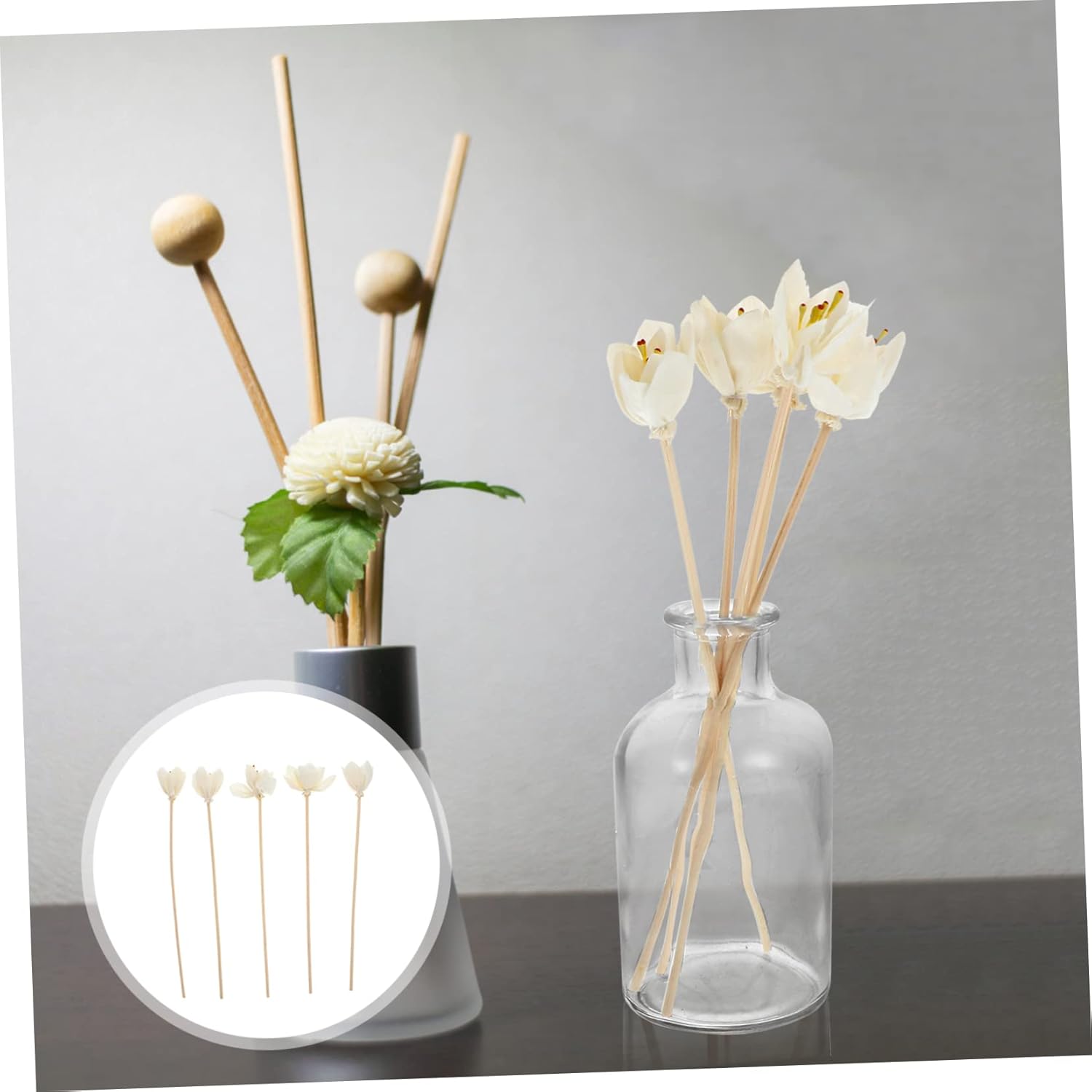 IMIKEYA 5pcs Rattan Sticks Diffuser Accessories