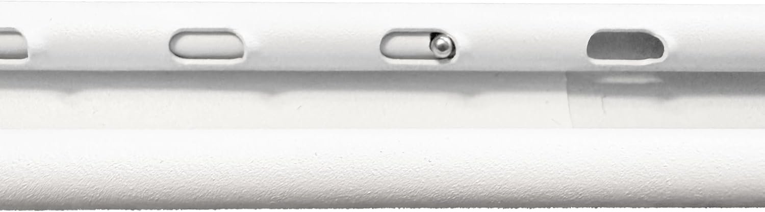Haute Decor Adjustable Wreath Hanger - Matte White 30 lbs Capacity