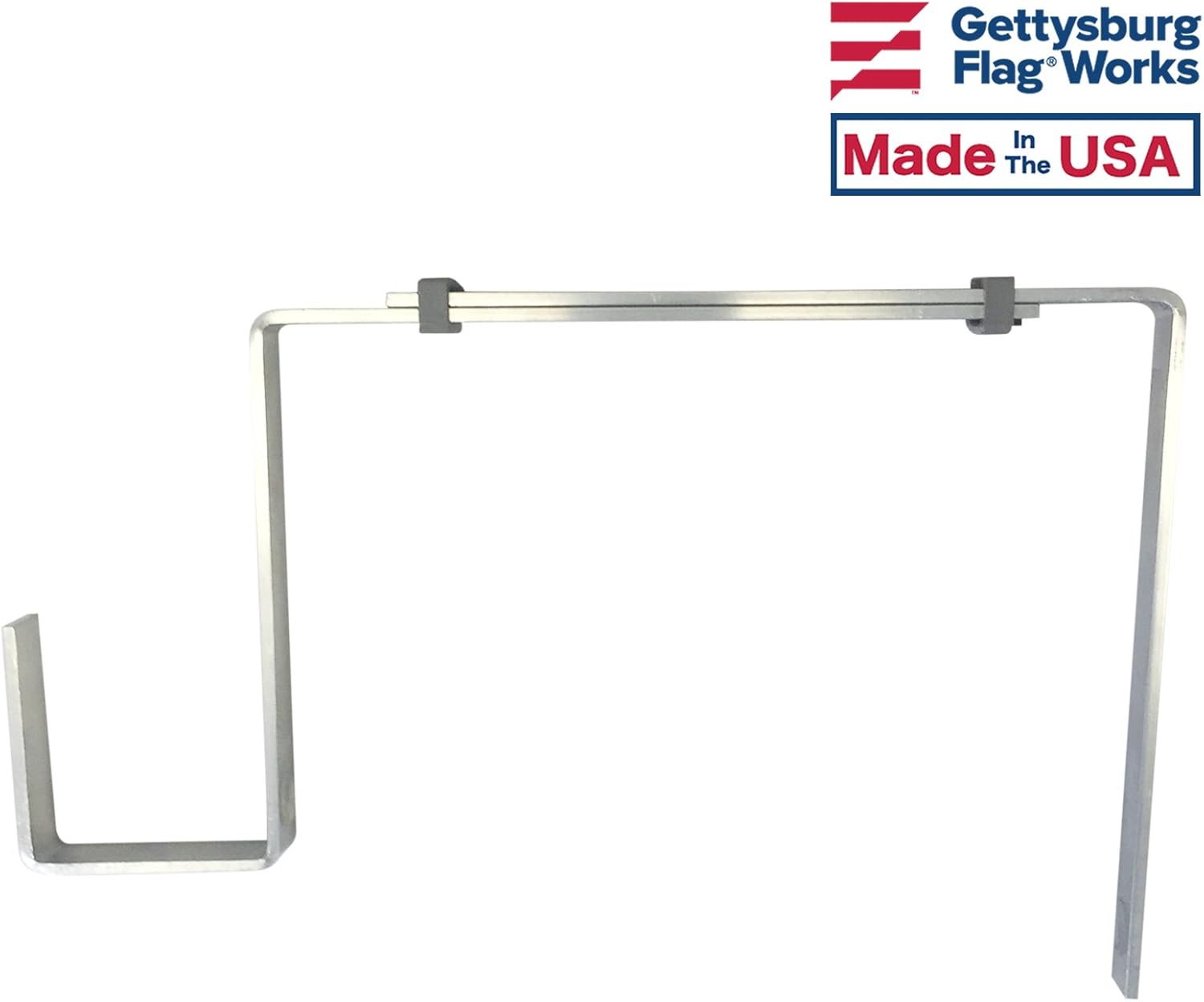Aluminum Headstone Wreath Hanger for Tombstones
