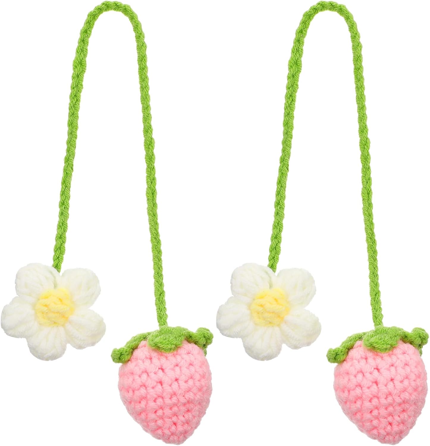 Strawberry Car Hanging Decor 2 Pack